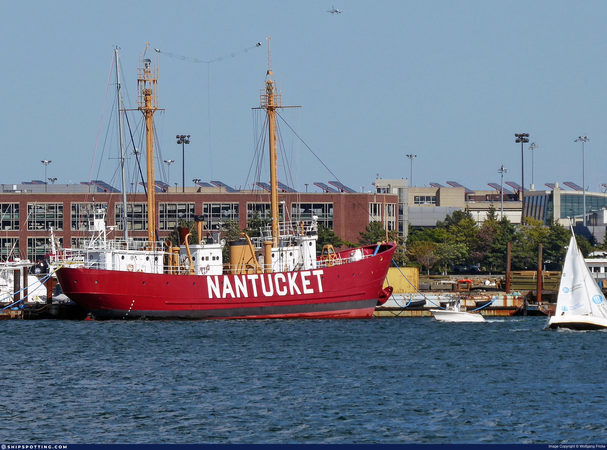 Burnham Associates Moves Nantucket Lightship LV-112